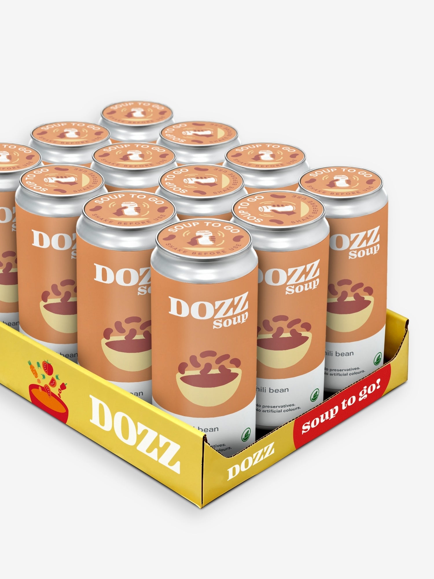 Beans and Chili Cream Soup (12 Pack)