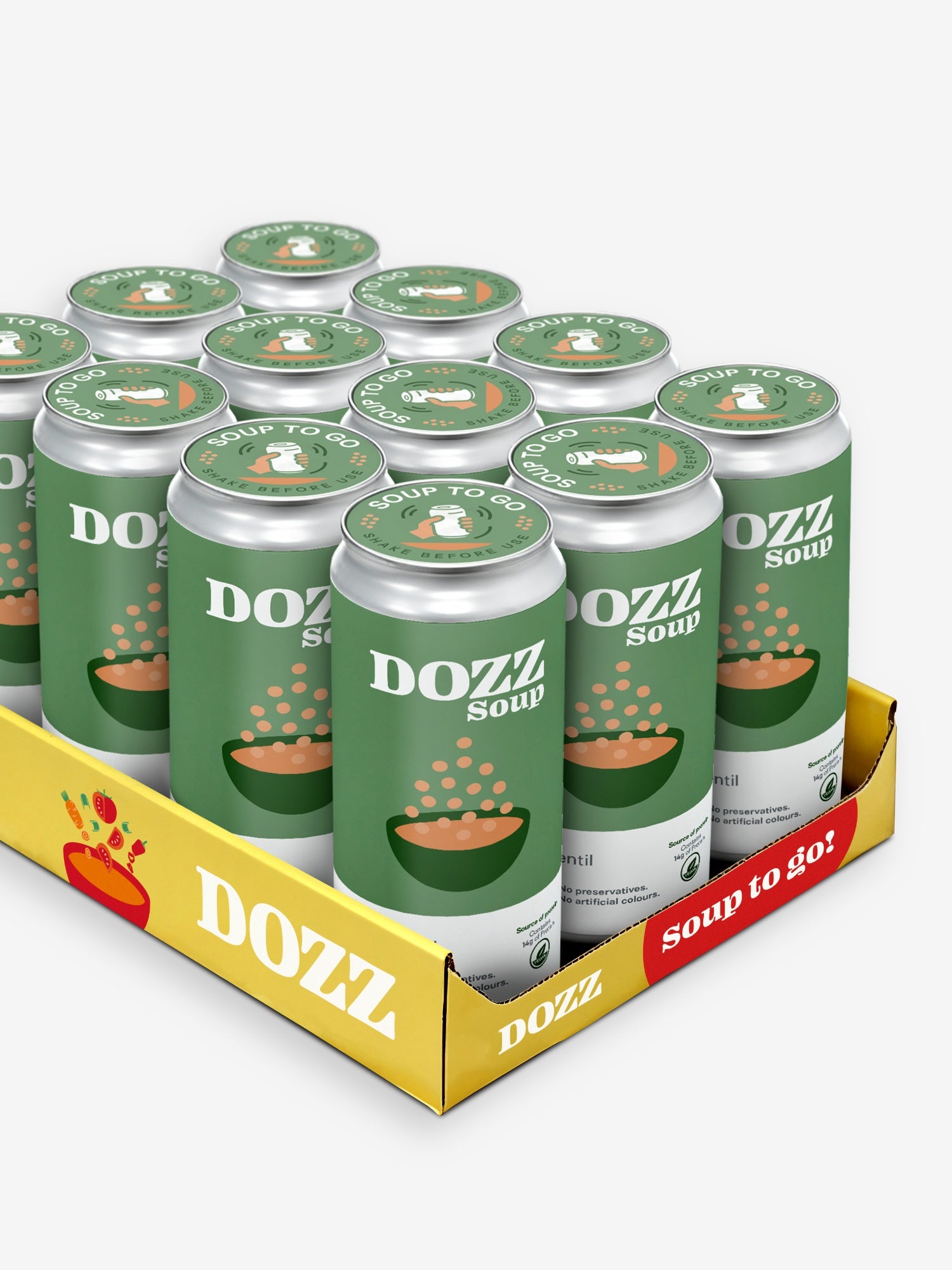 Lentil Cream Soup (12 Pack)