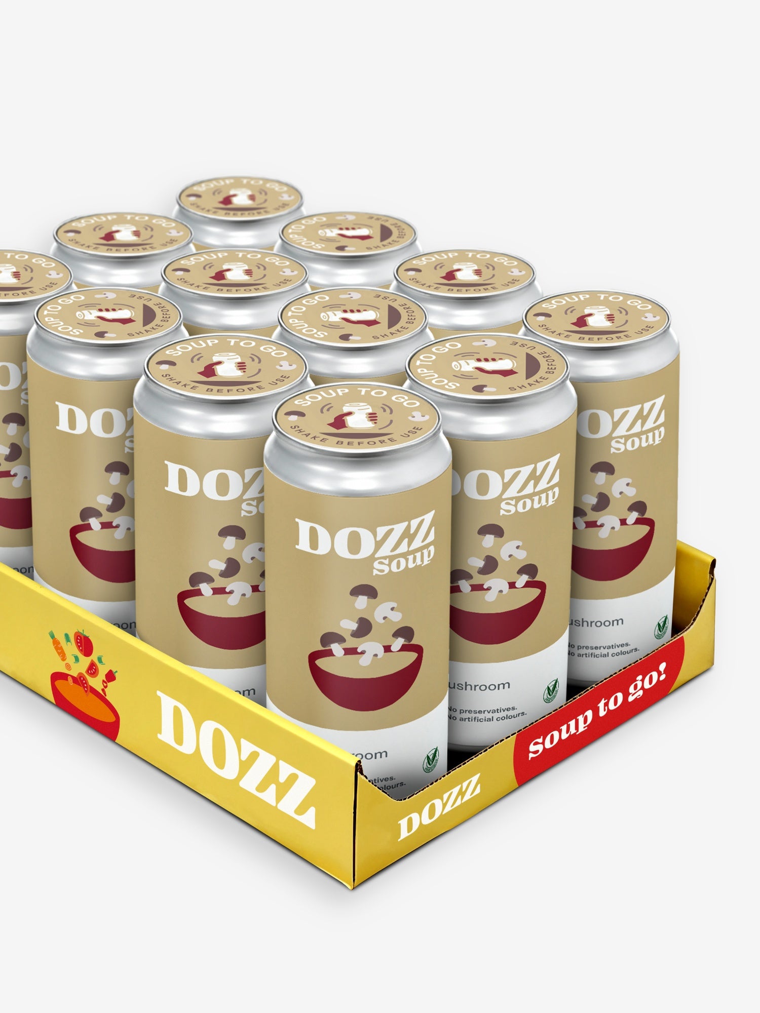 Champignoncremesuppe (12er-Packung)