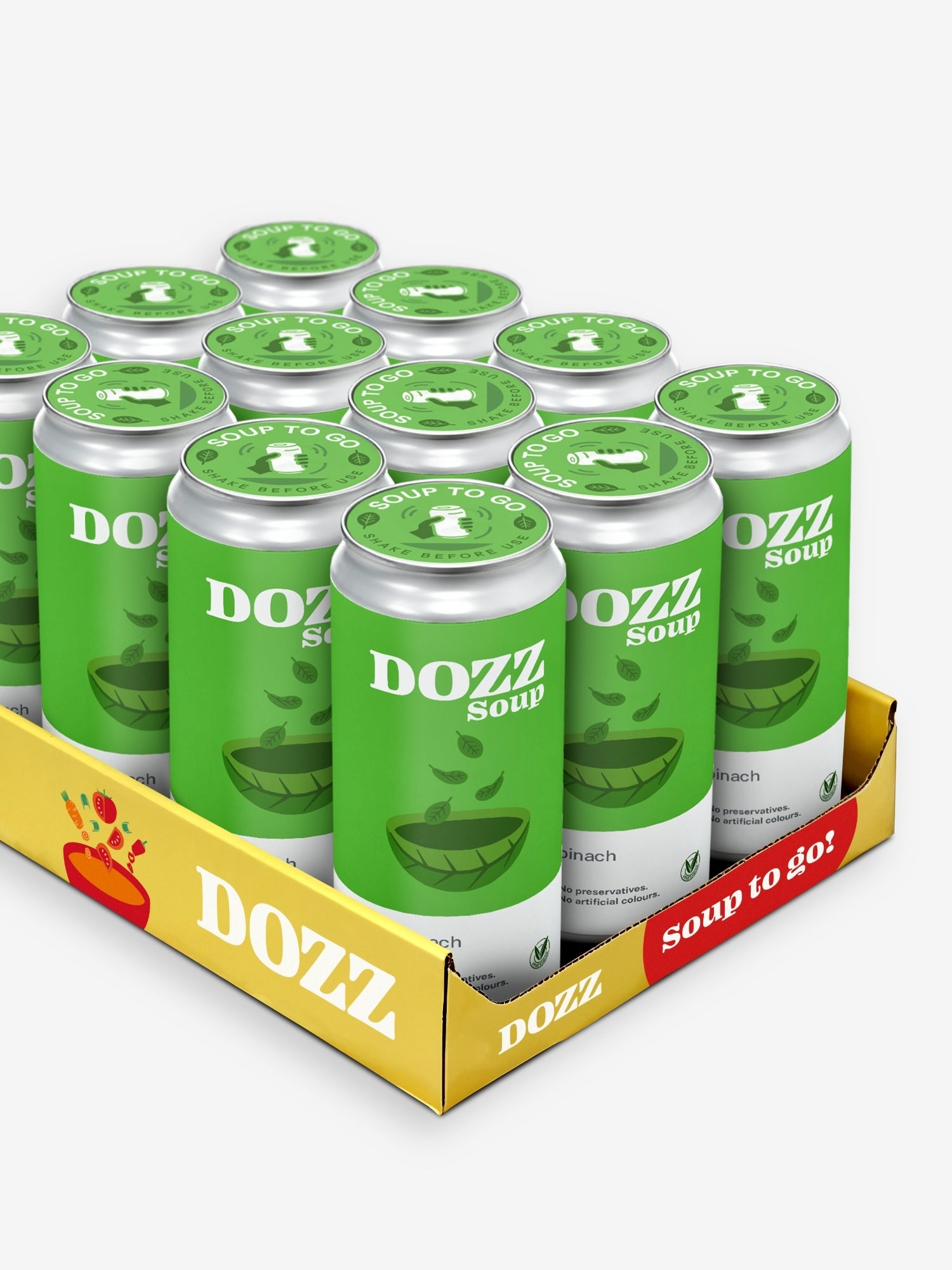 Spinach Cream Soup (12 Pack)